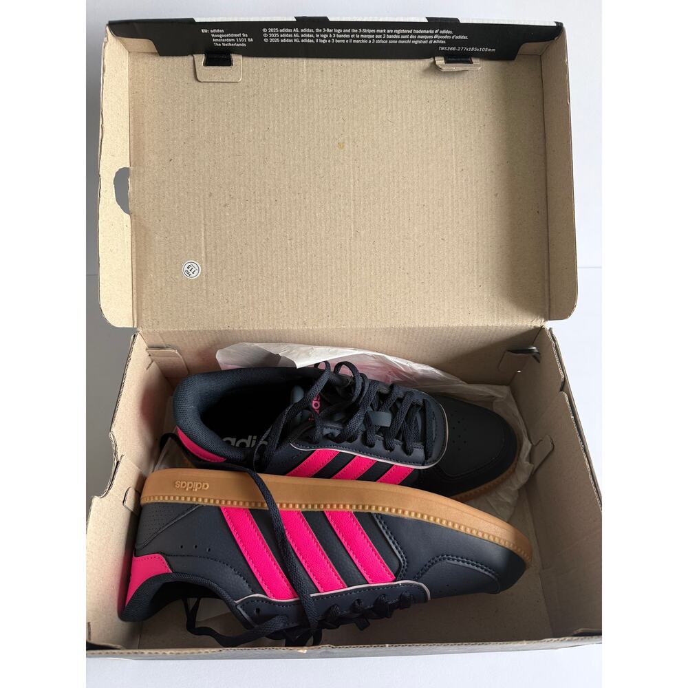 Adidas Breaknet Sleek J JQ3053 Black Pink Gum Kids 5 / UK 4.5 / EUR 37⅓ NIB